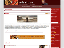 Tablet Screenshot of filmselezione.ch